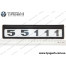 Табличка модификации КамАЗ-55111 (пр-во Украина)