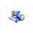 Сигнал звуковий равлик 24V синій компл. SL-3002 ДК